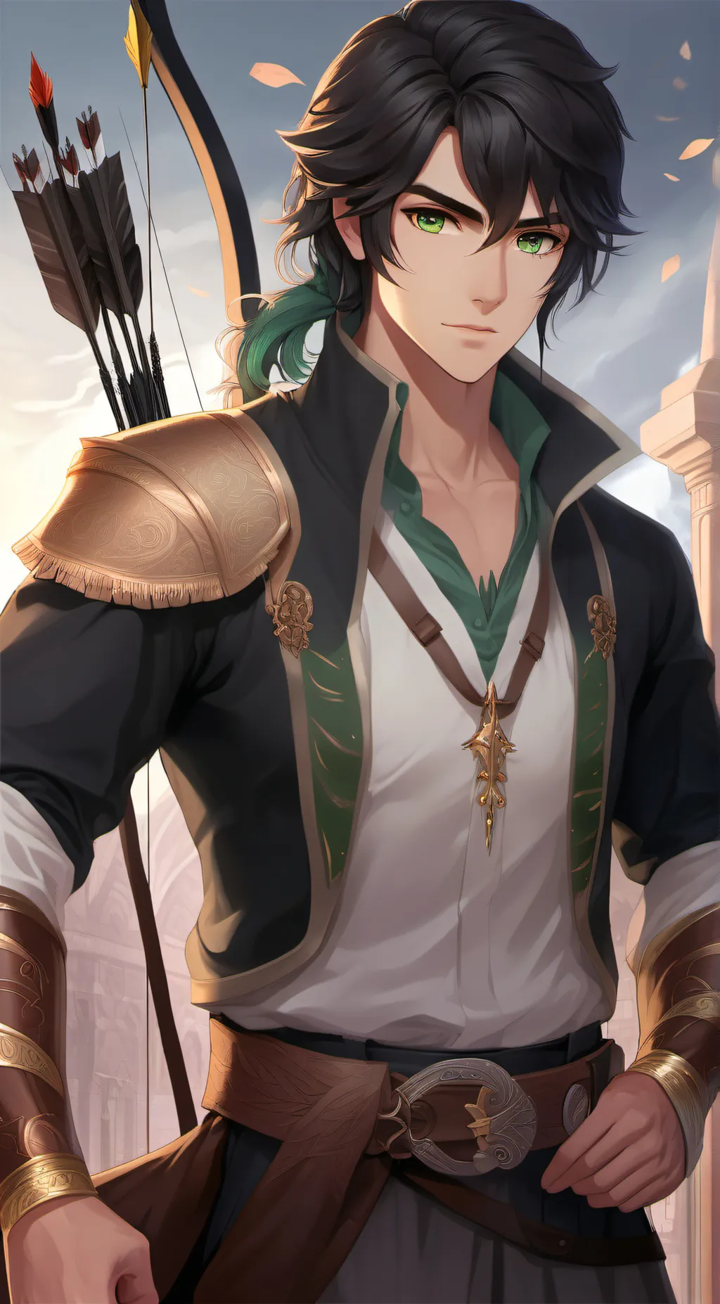 ai character: Hunner  background