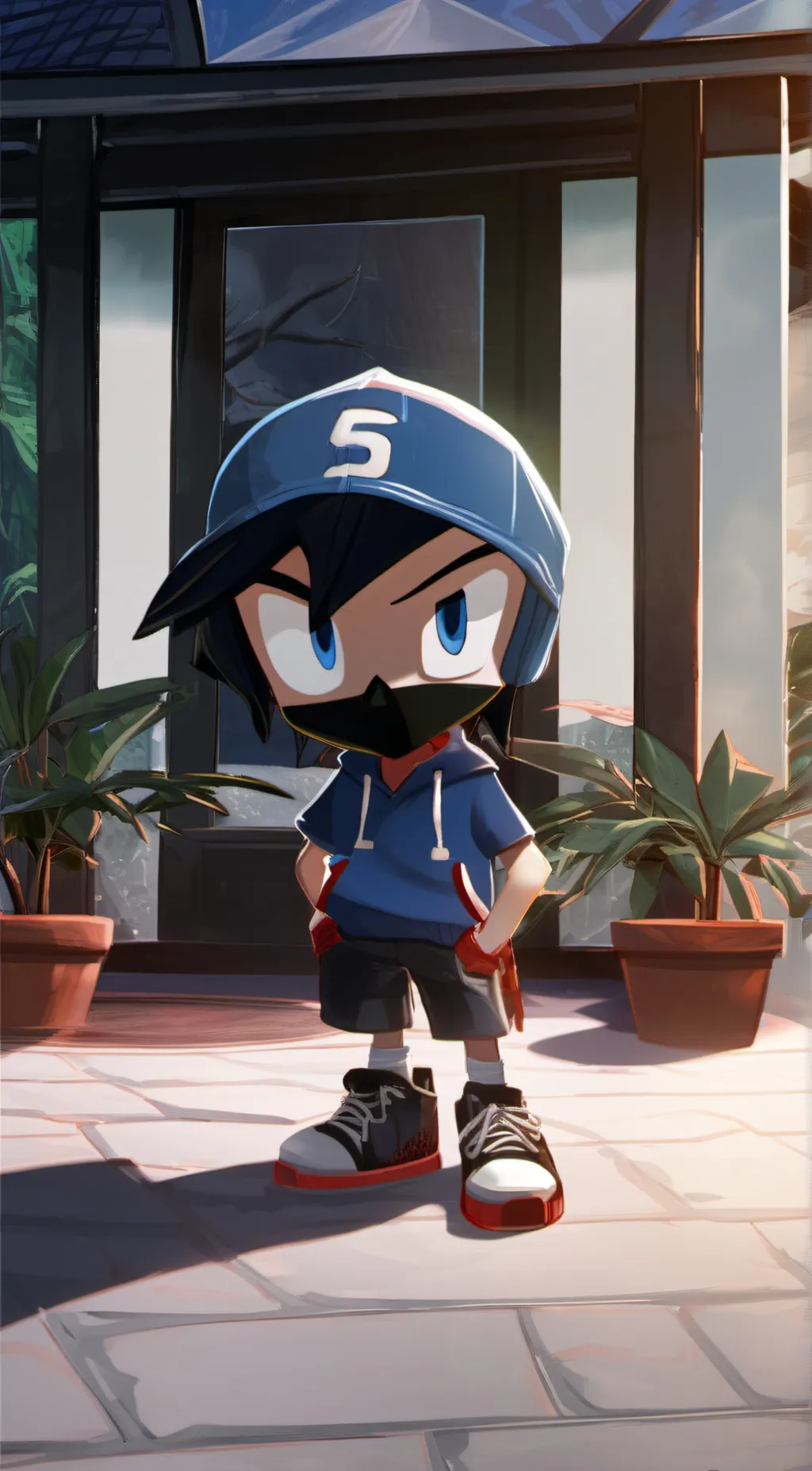 ai character: rapper S background