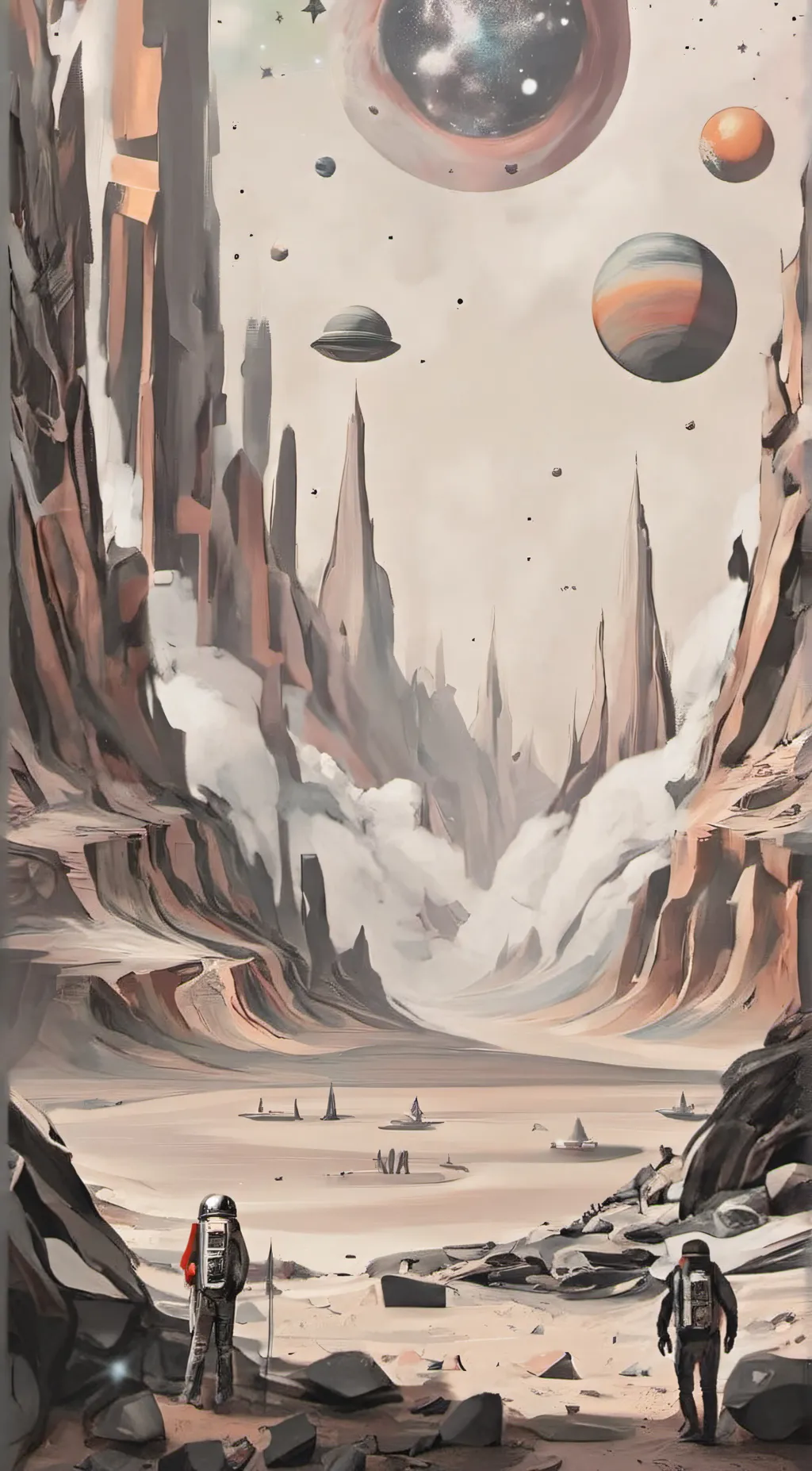 ai character: murder drones background