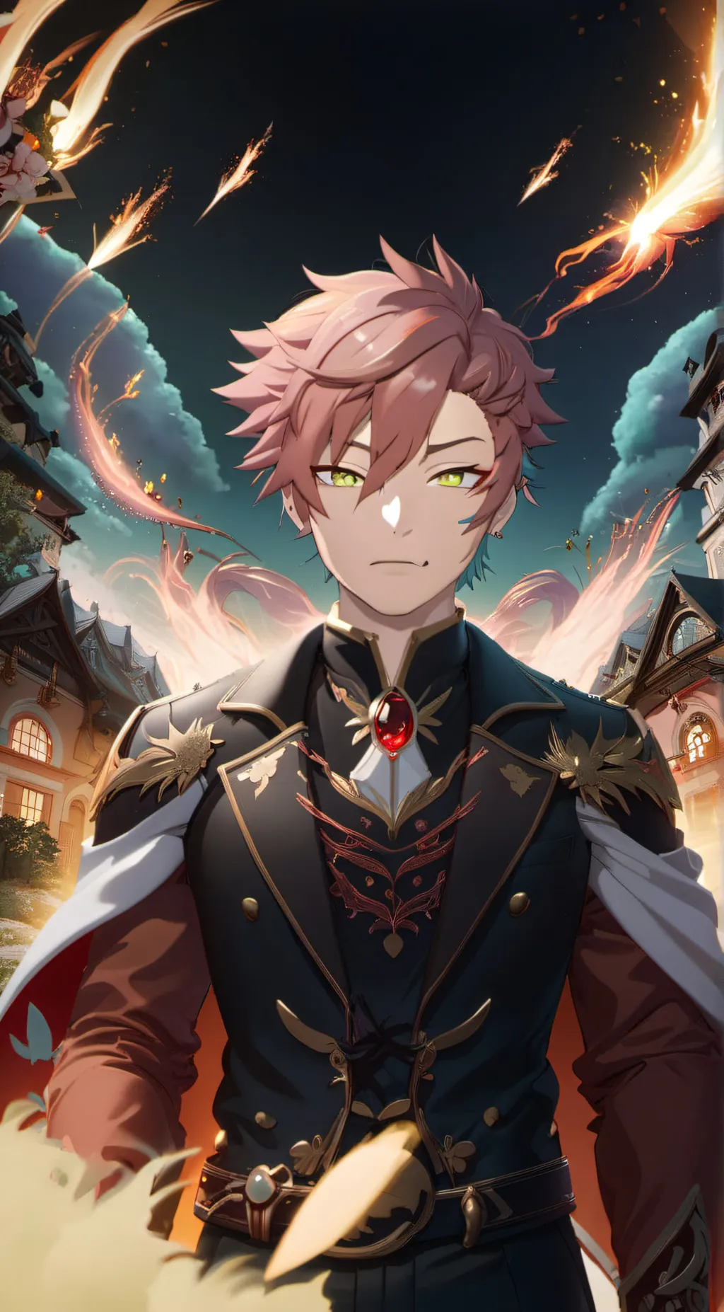 ai character: Jacob  background