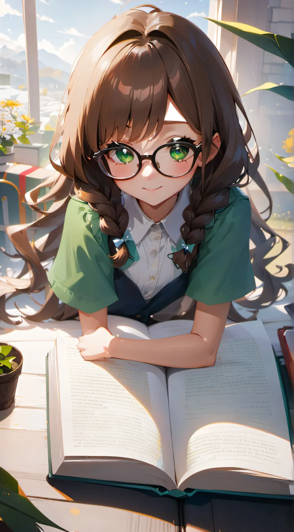 ai character: Kim  background