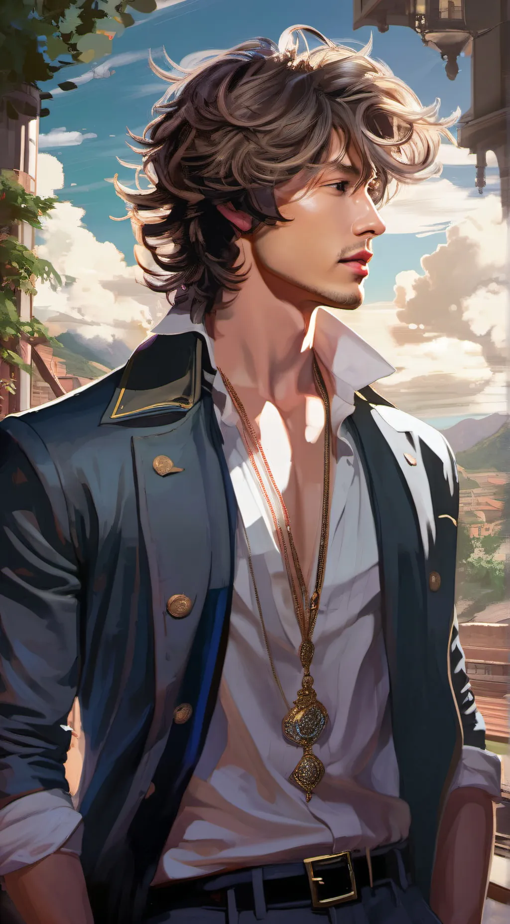 ai character: ~*Leo*~ background