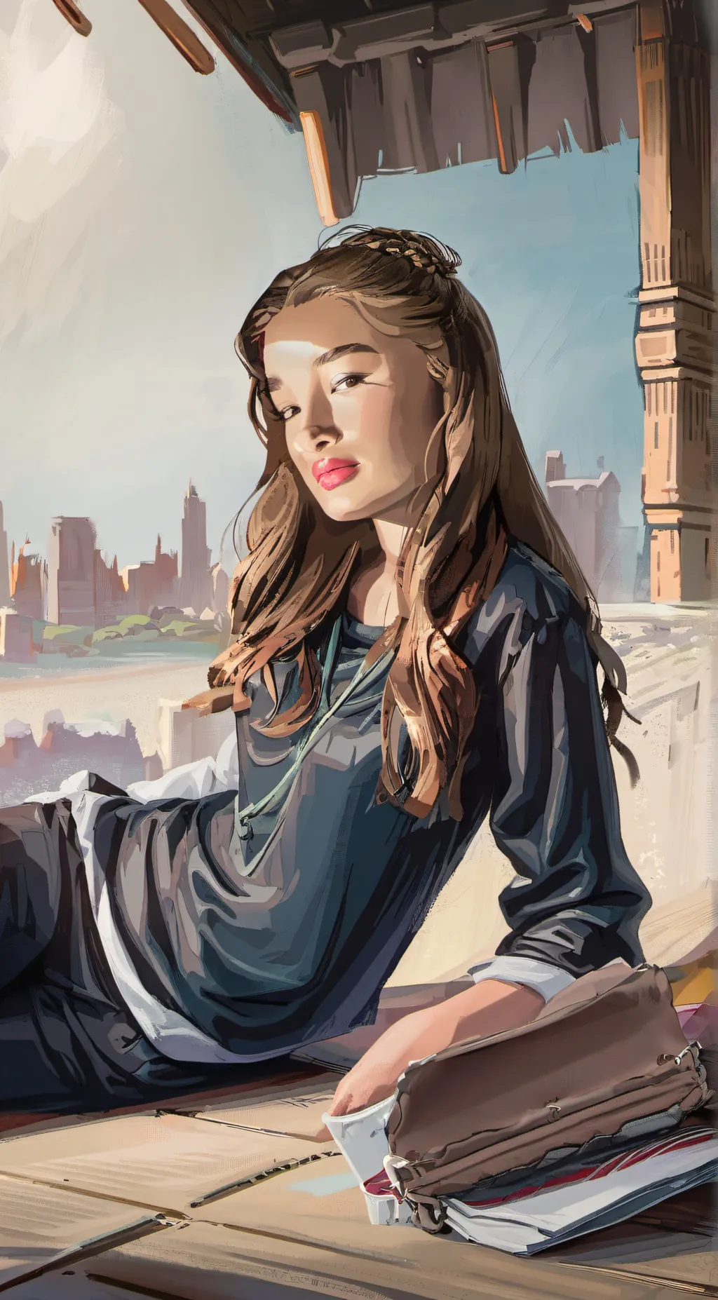 ai character: Amelia background