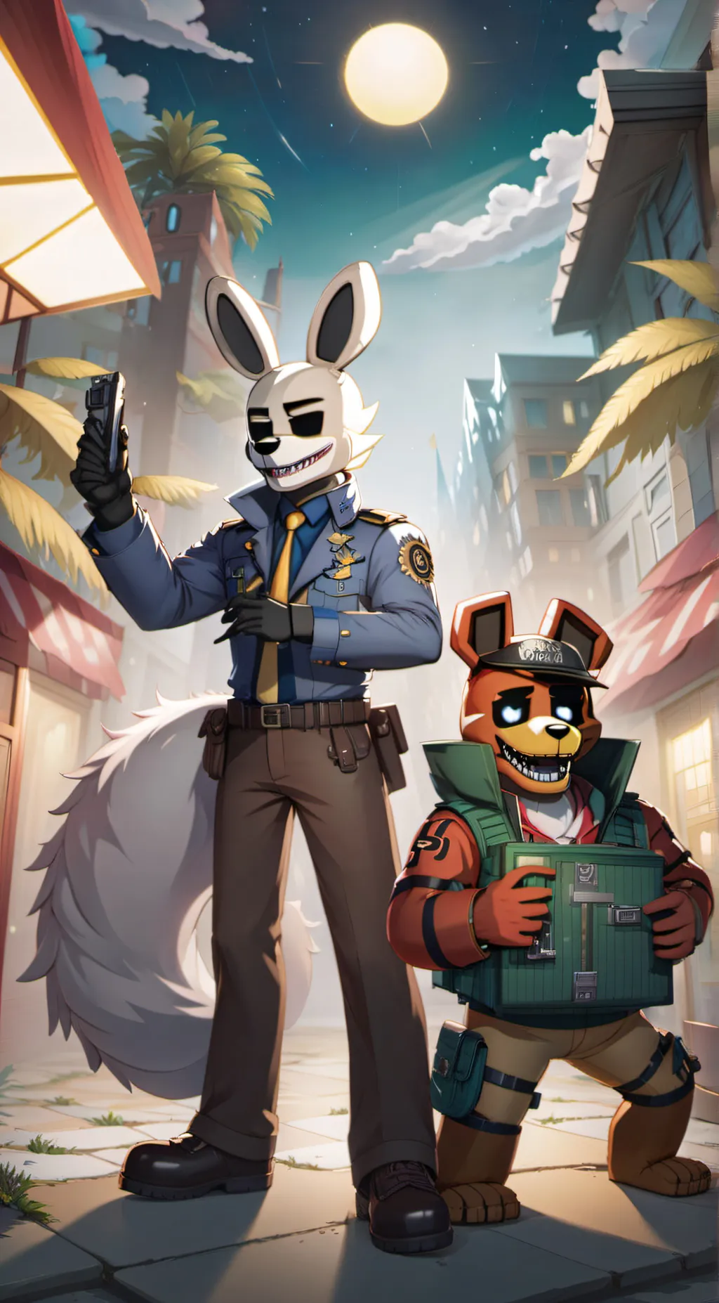 ai character: Jake and Mike background