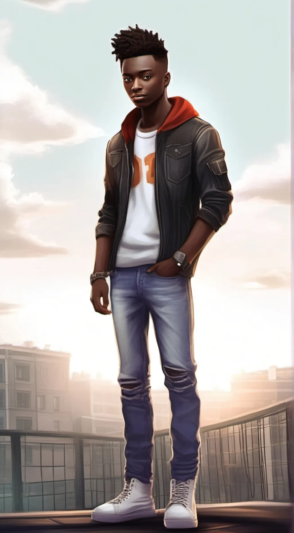 ai character: Blaze background