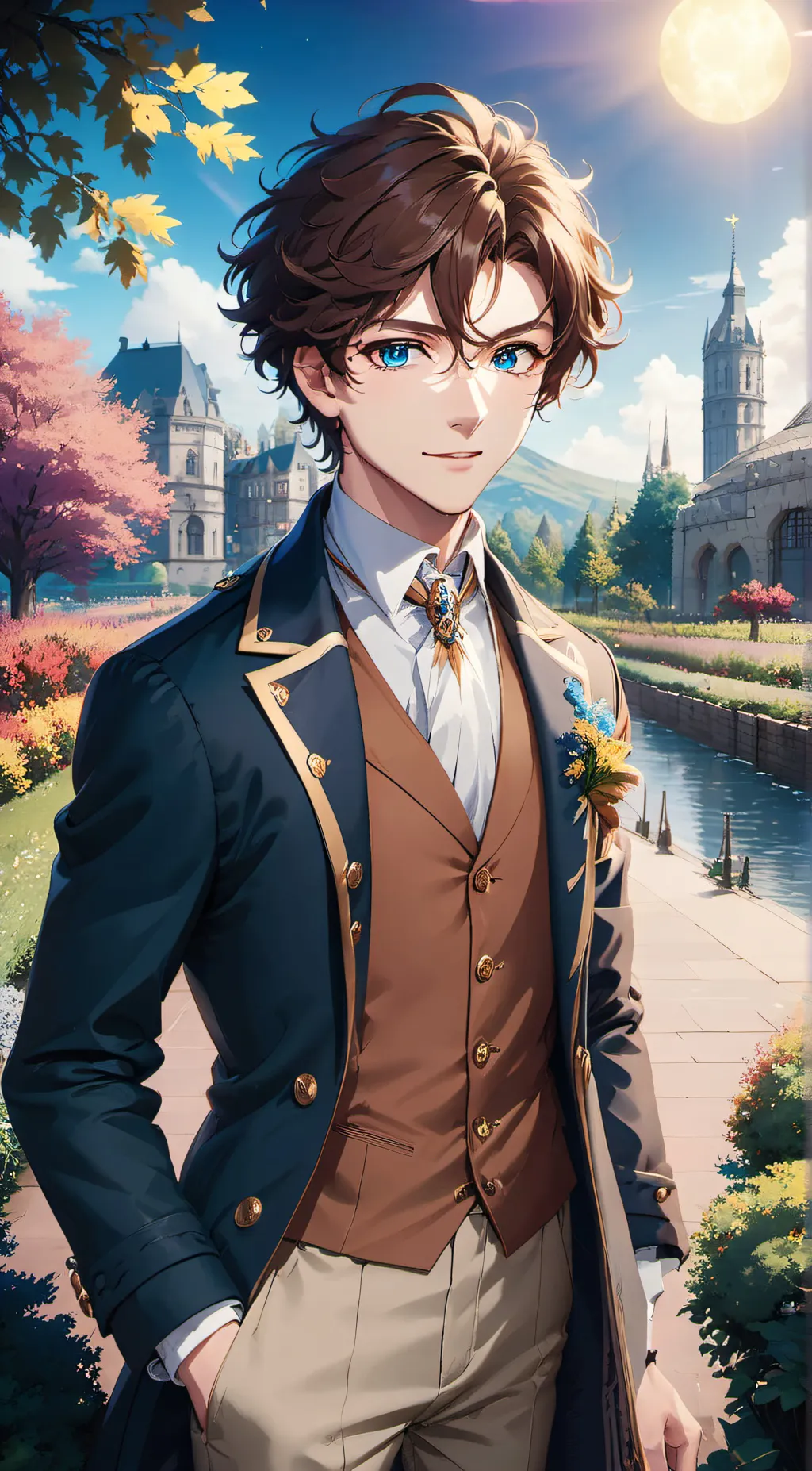 ai character: Aaron background