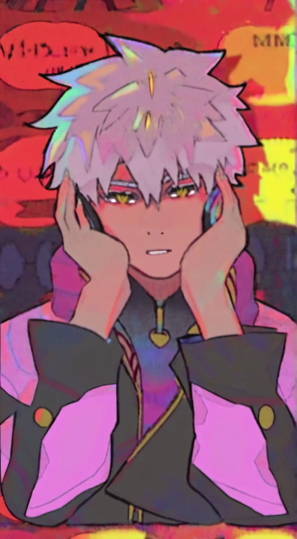 ai character: Killua  background