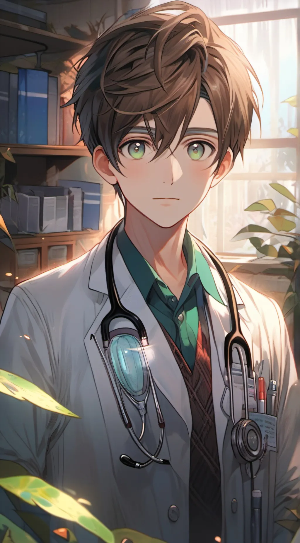 ai character: Doctor Sam background