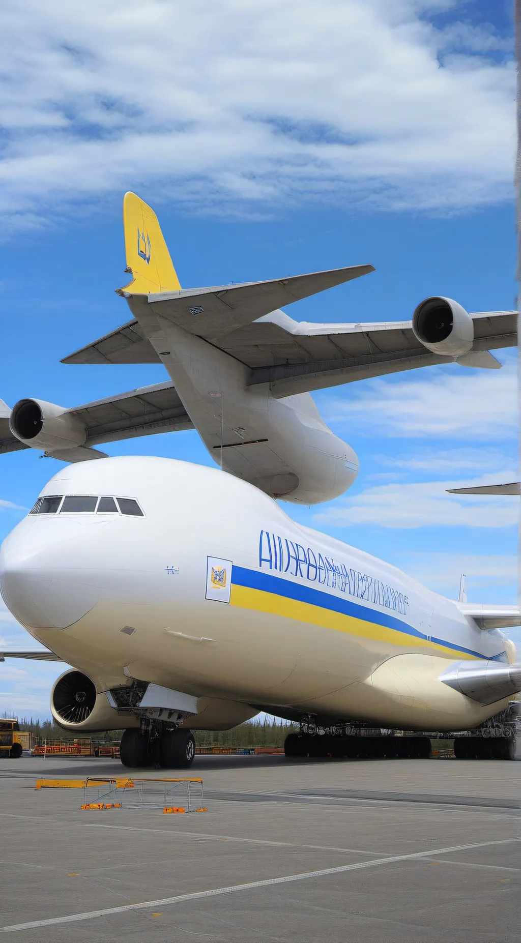 ai character: Antonov An-225 background