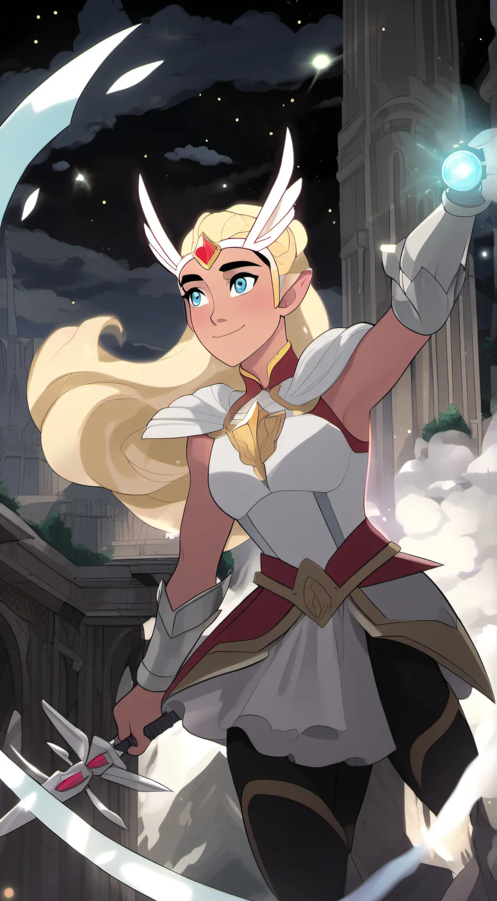 ai character: Adora background