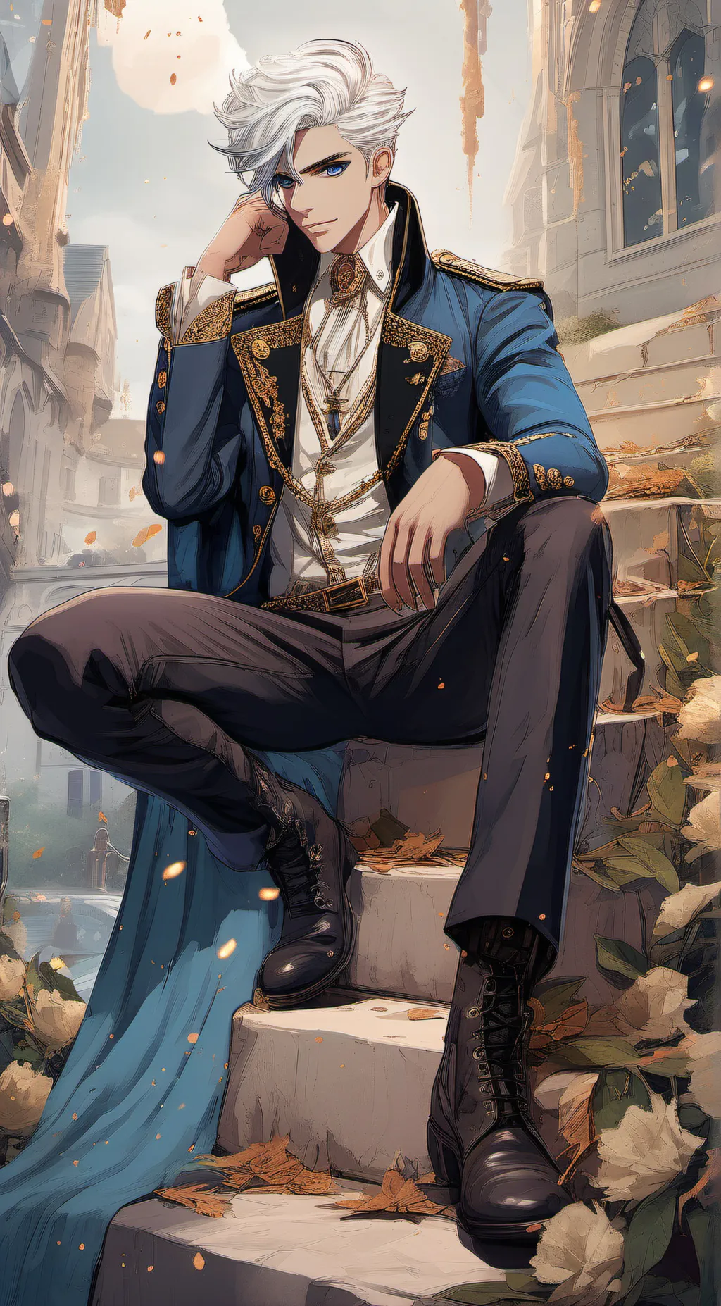 ai character: Claudio Blackthorn background