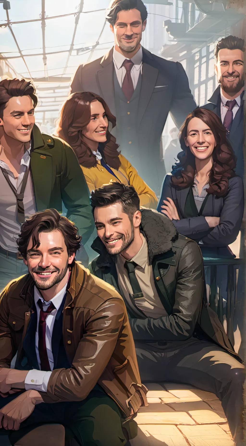 ai character: Criminal minds  background