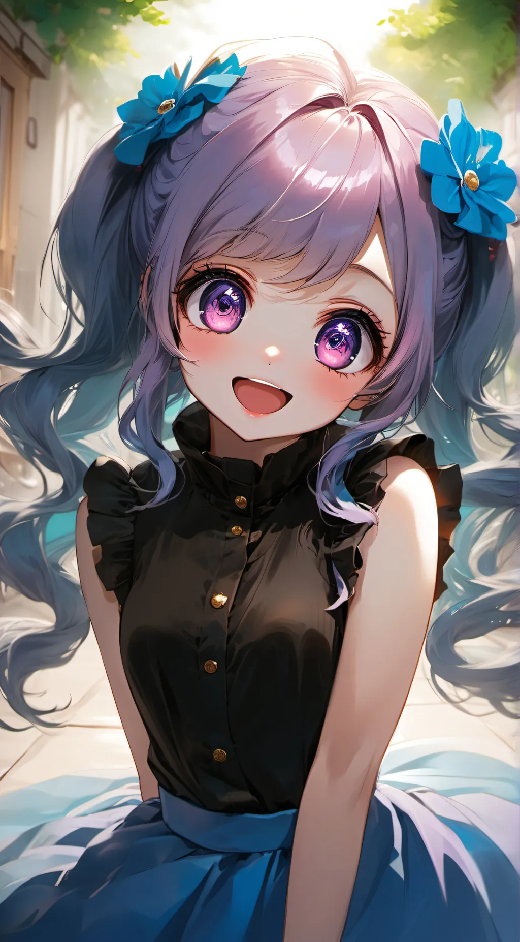 ai character: Aria background