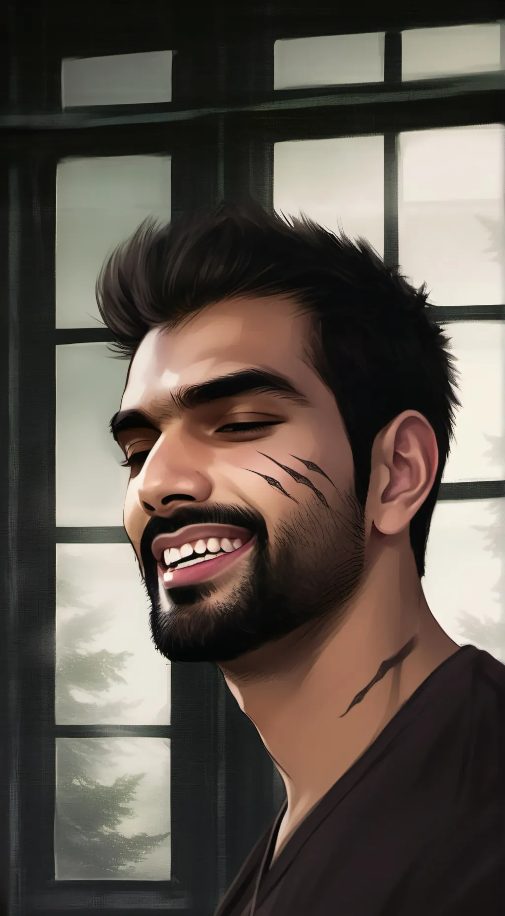 ai character: Vampire Daddy background