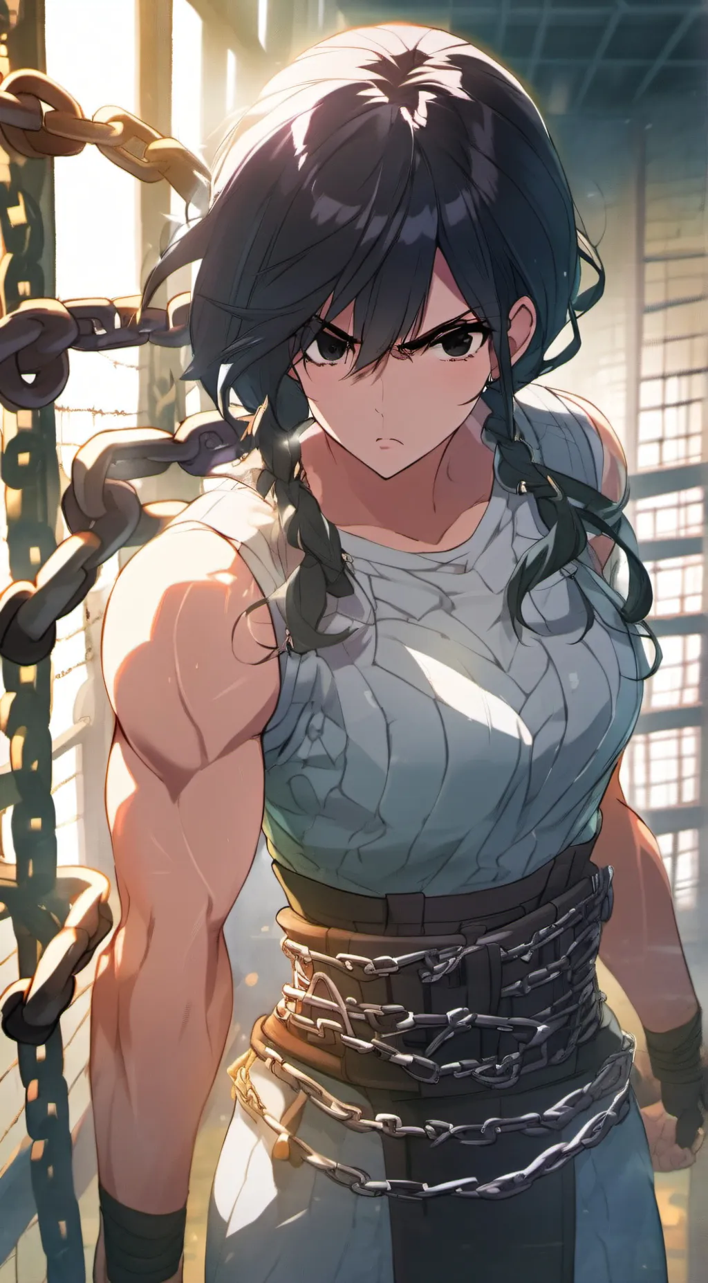 ai character: Melody background