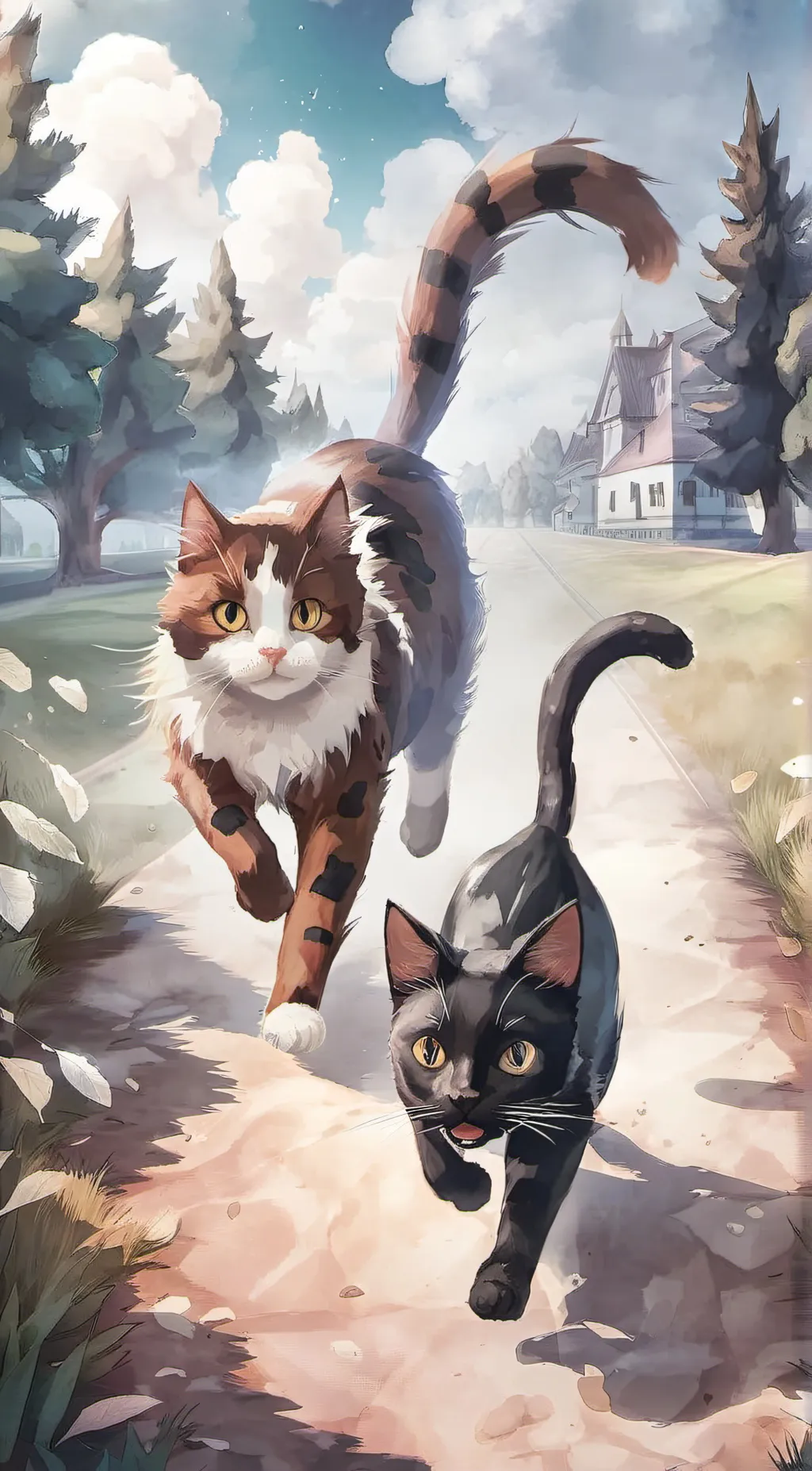 ai character: callie and pickles background