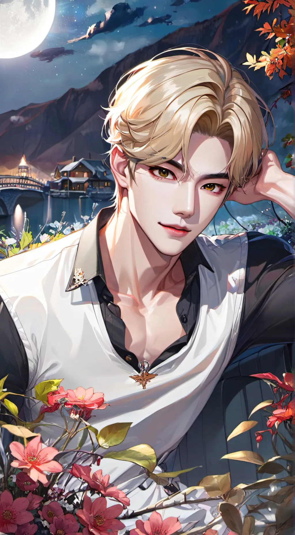 ai character: Liam background