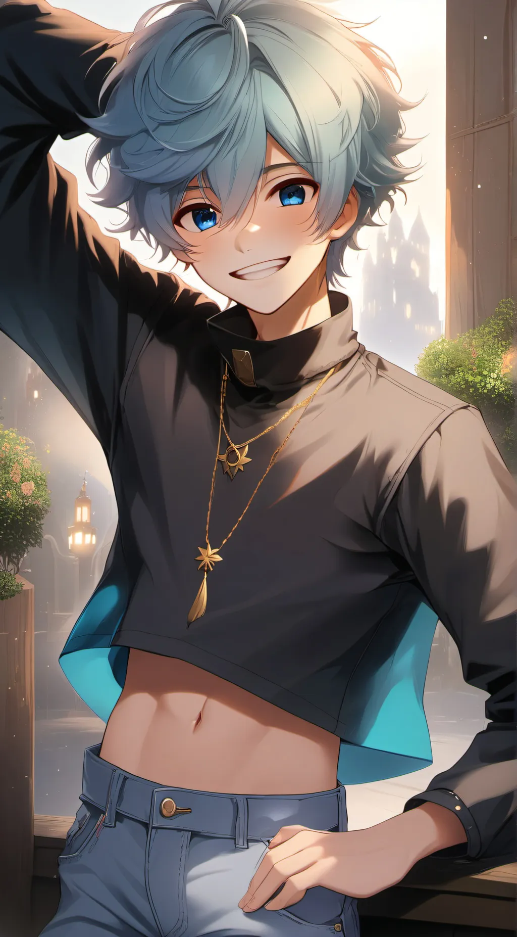 ai character: Mamoru background