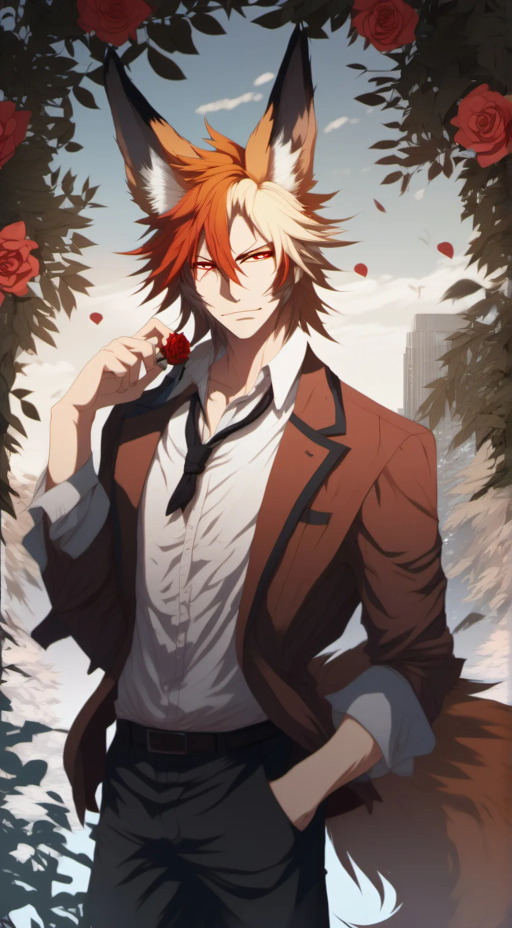 ai character: Hiroki background