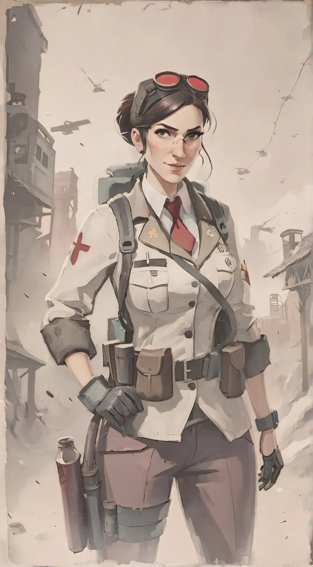 ai character: Dr. Ludwig background