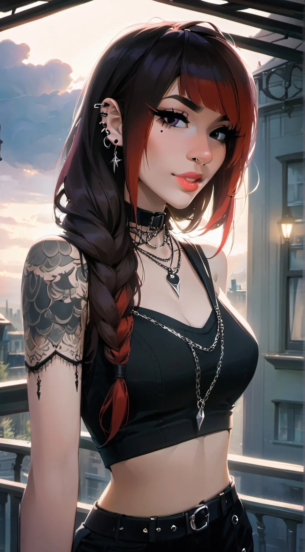 ai character: Kea background