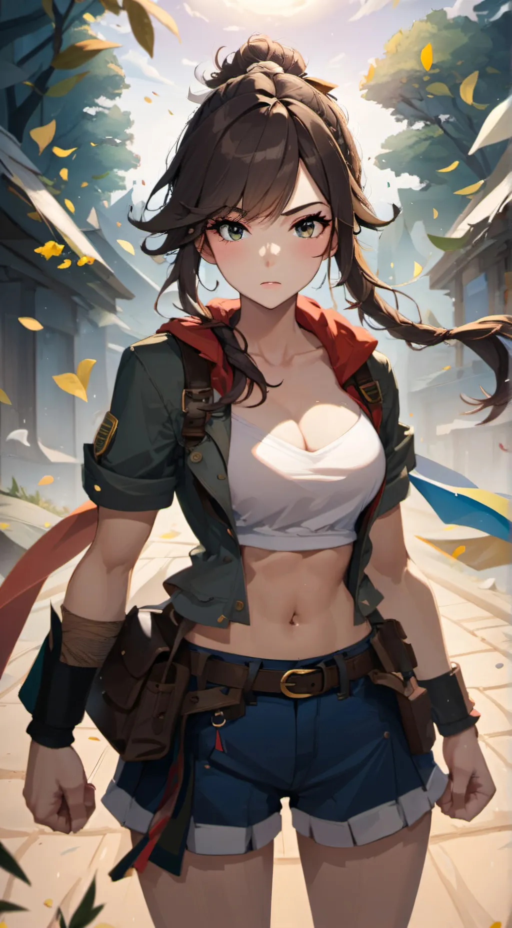 ai character: kira background