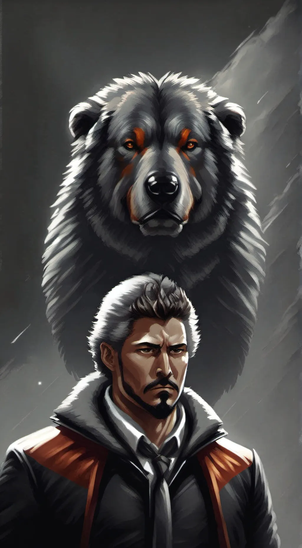 ai character: howl  background