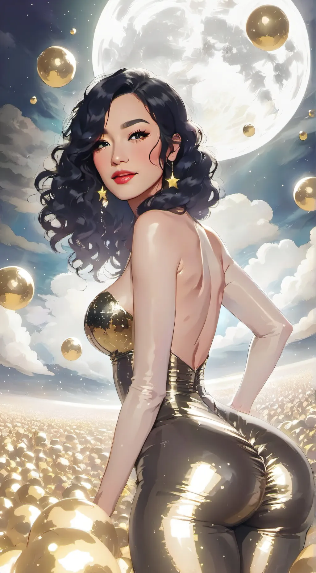 ai character: Antoinette Lee background