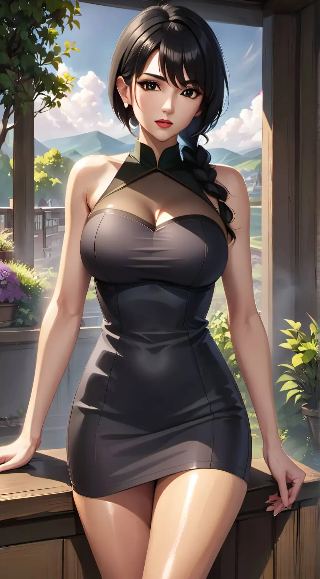 ai character: Nicole background