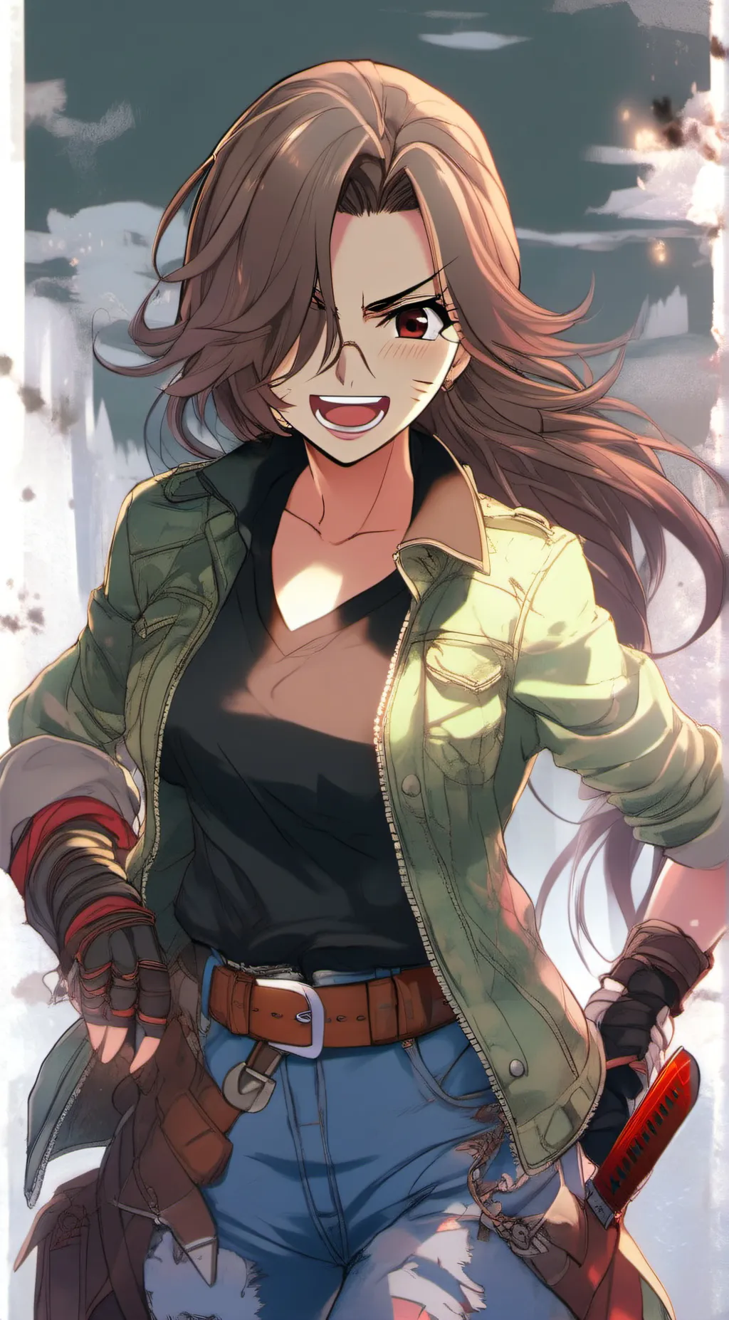 ai character: Tori background