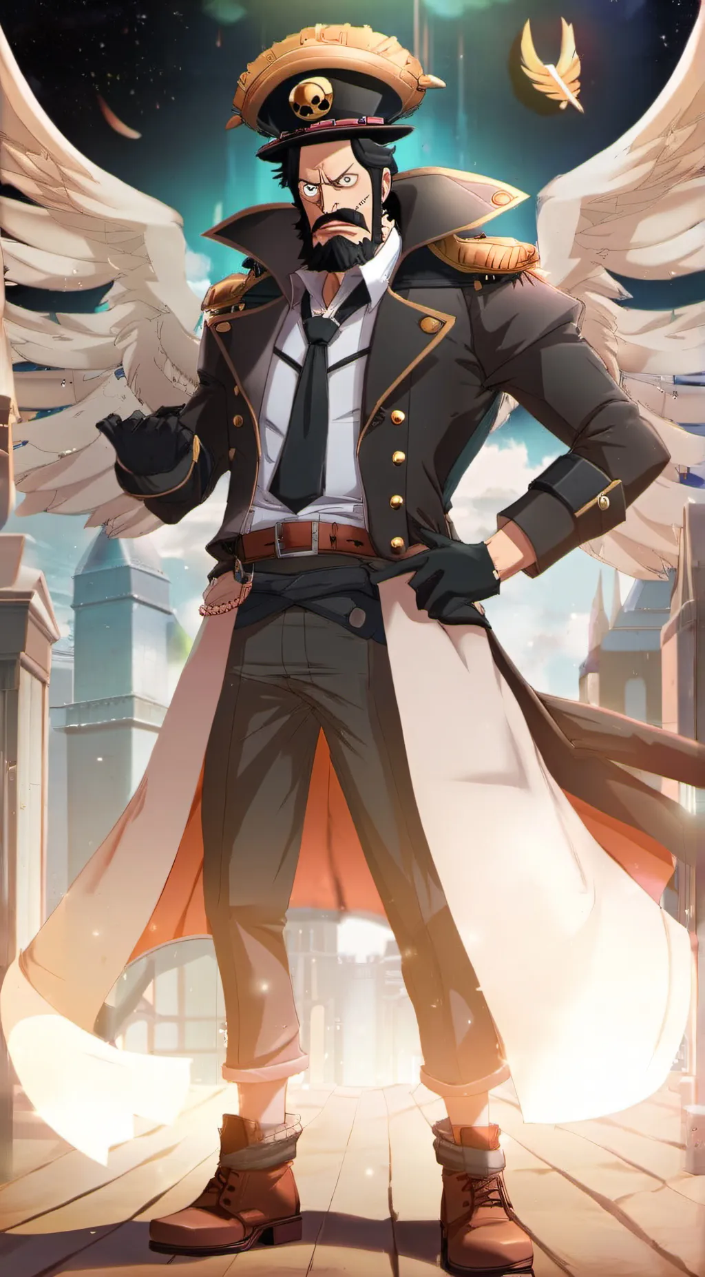 ai character: Magellan  background