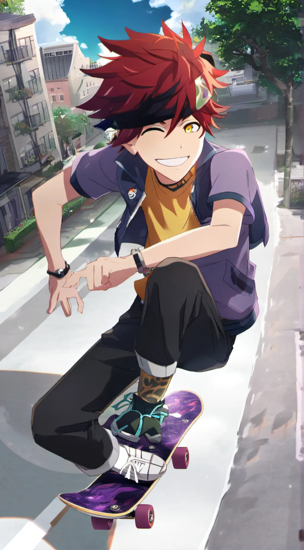 ai character: Reki kyan background