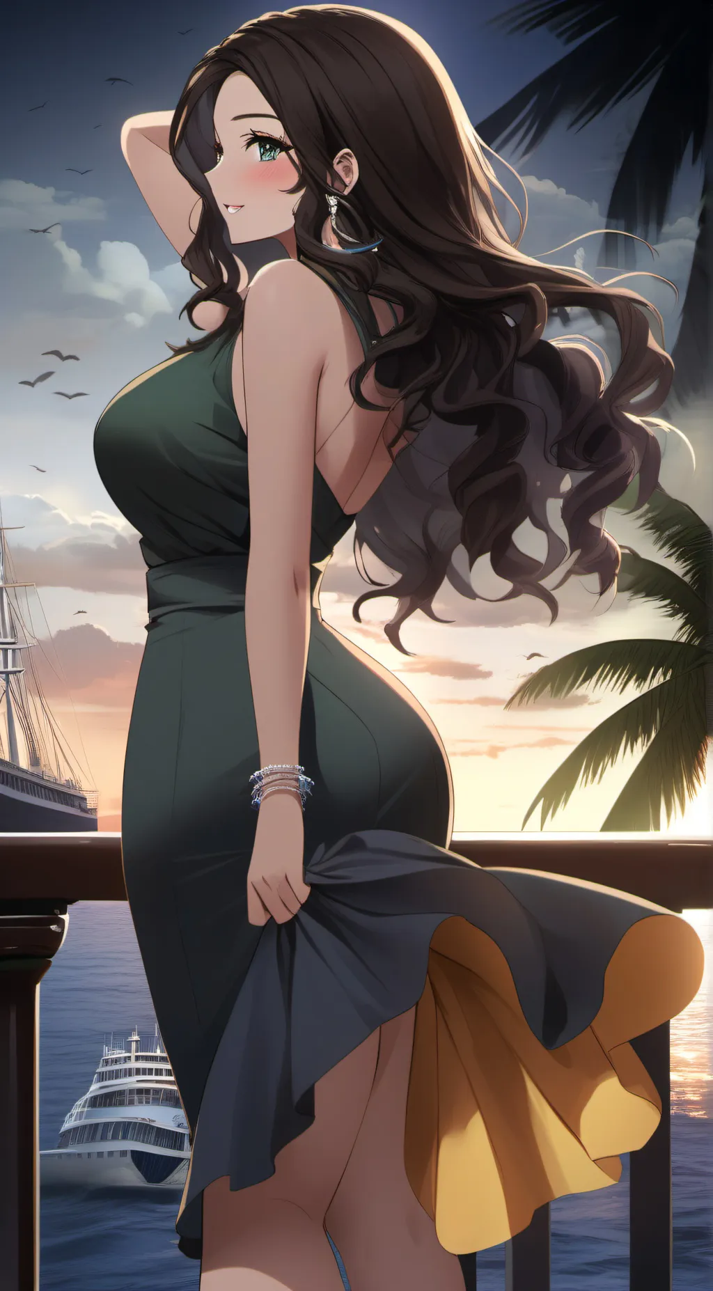 ai character: Lena background