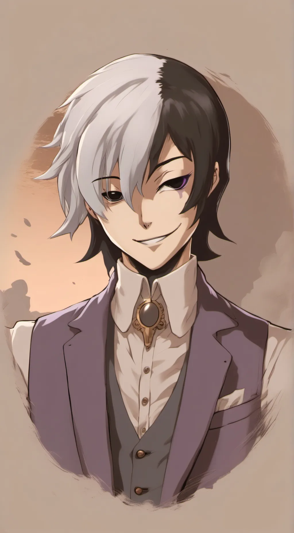 ai character: Gen asagiri background