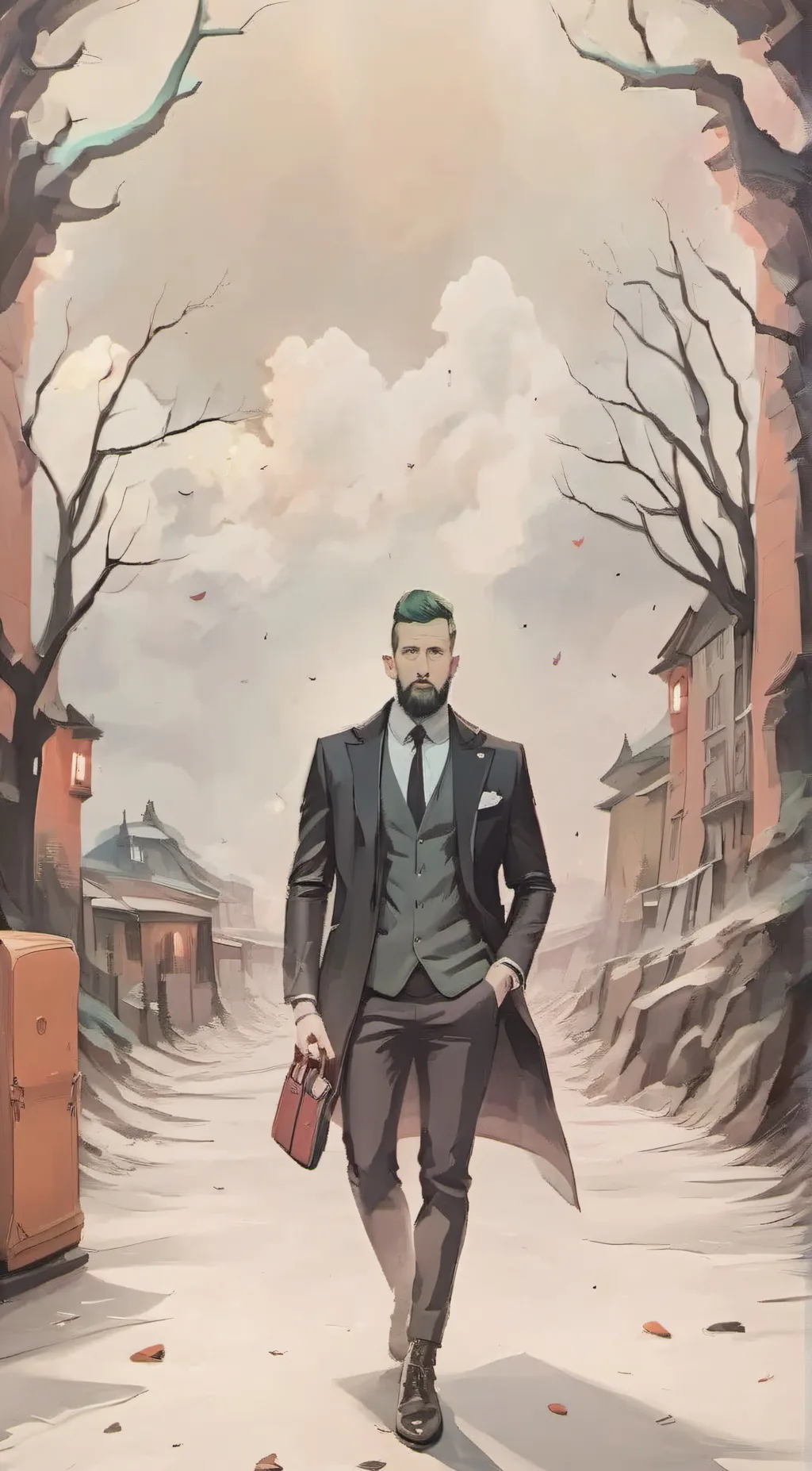 ai character: Sage  background