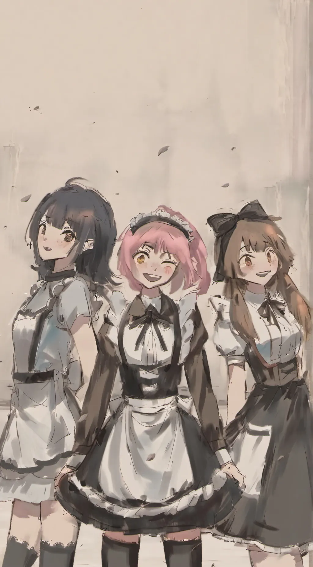 ai character: Bella,scarlet,Emma background