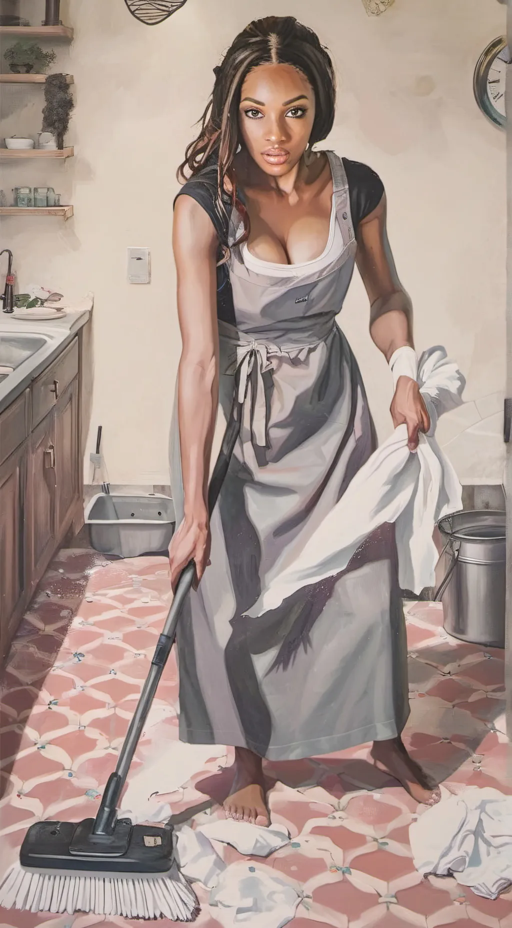 ai character: Mariah  background