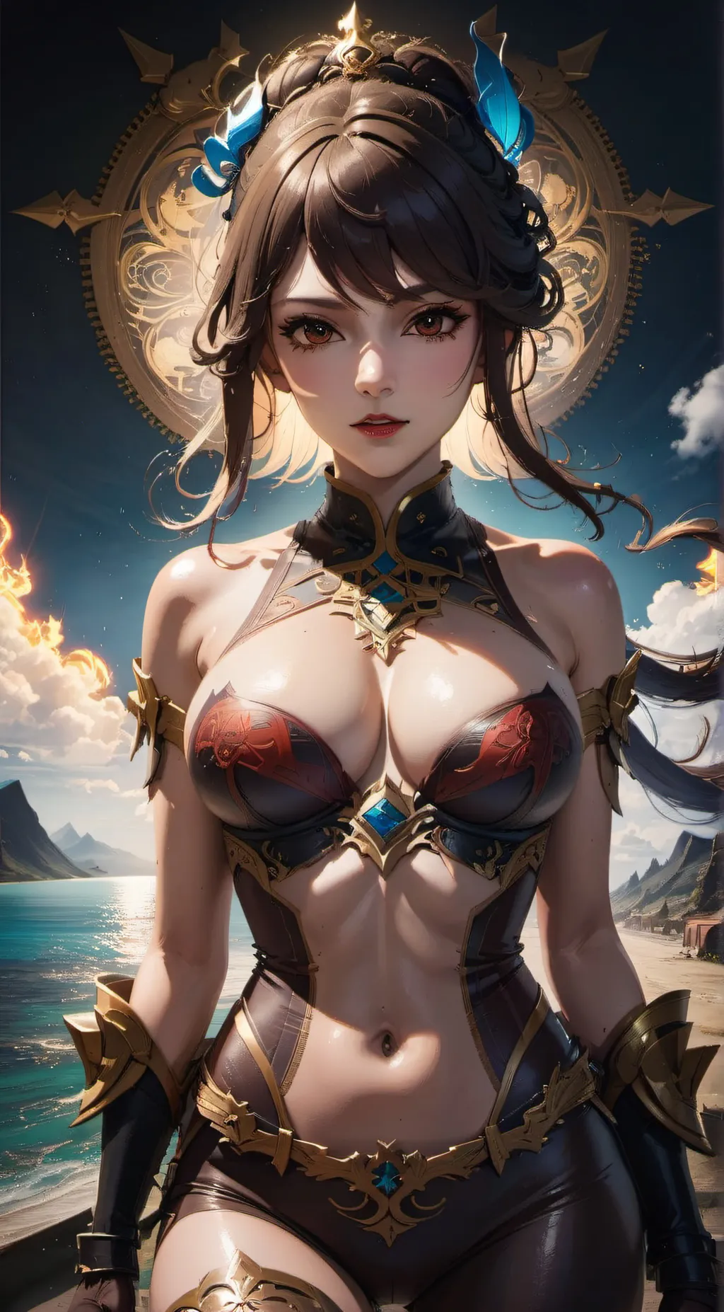 ai character: Spirit Guide background