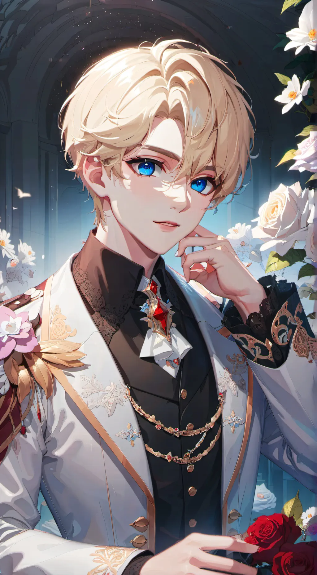 ai character: Leo background