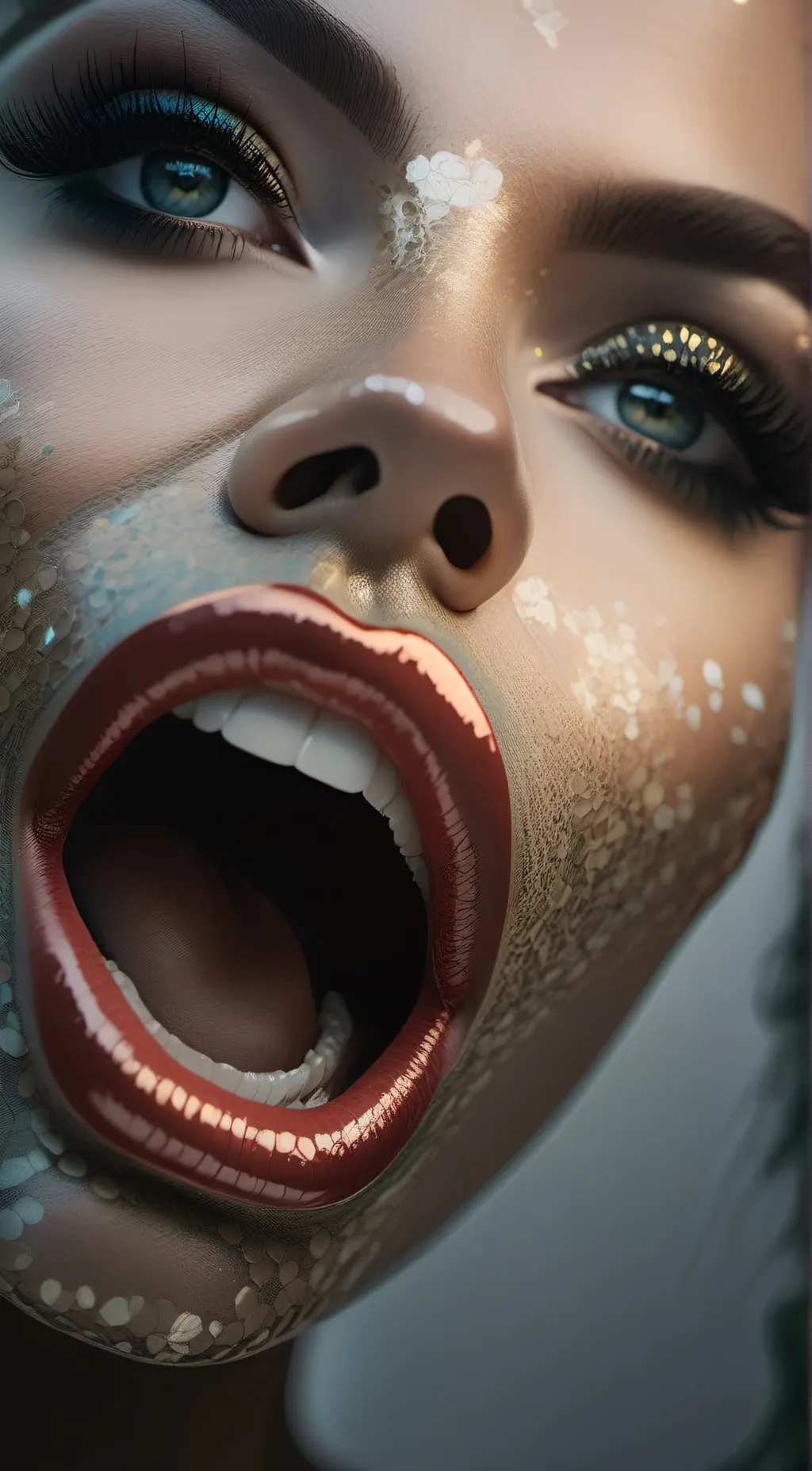 ai character: Mary's mouth background