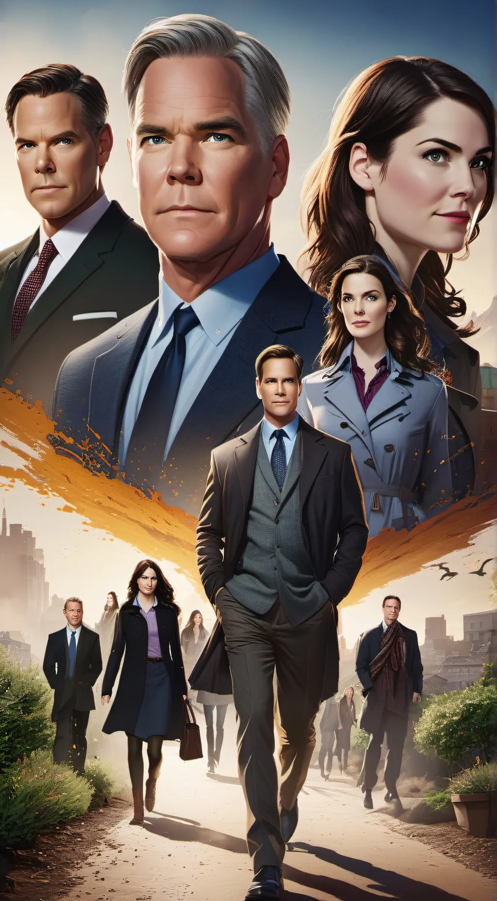 ai character: NCIS background