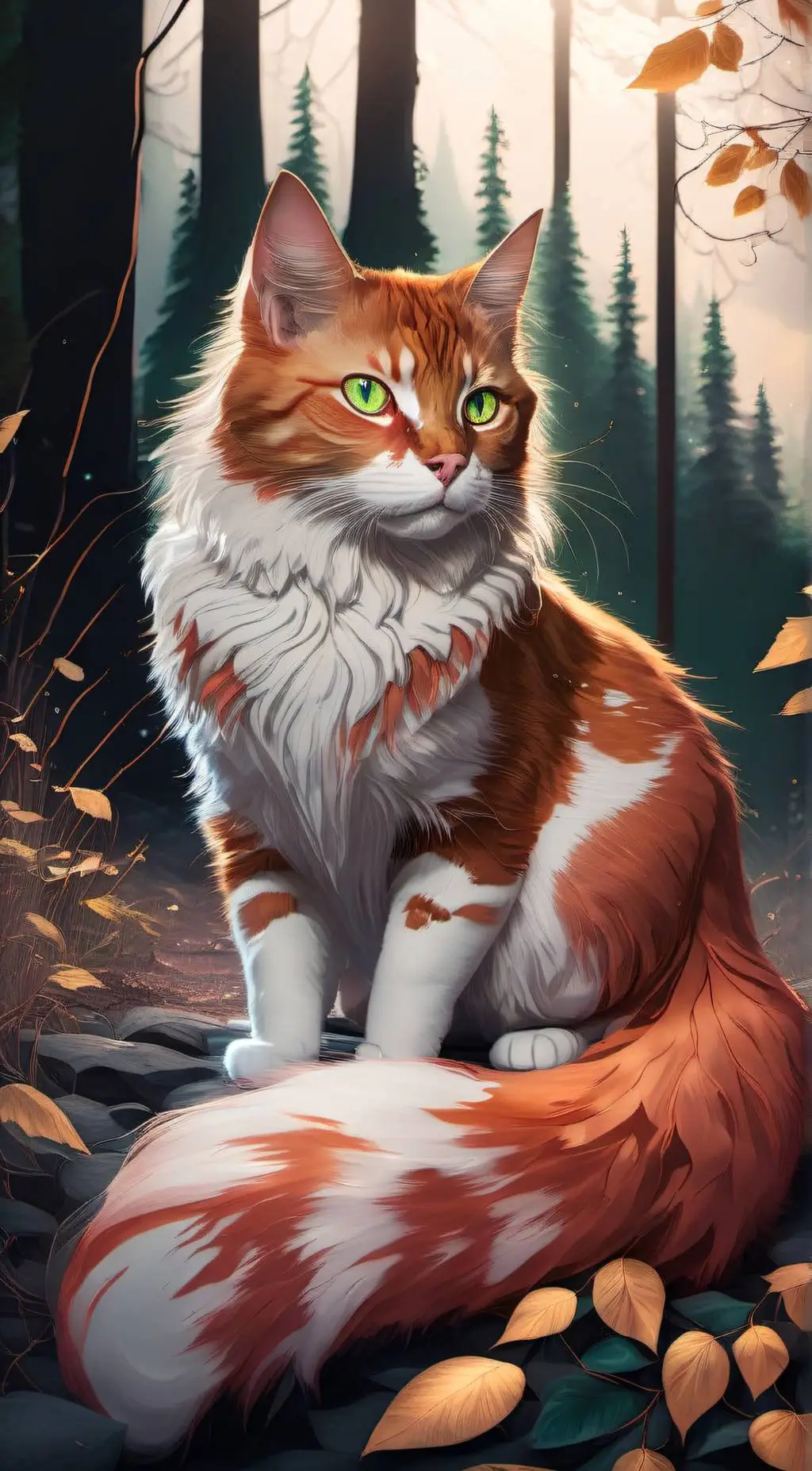 ai character: Firestar background