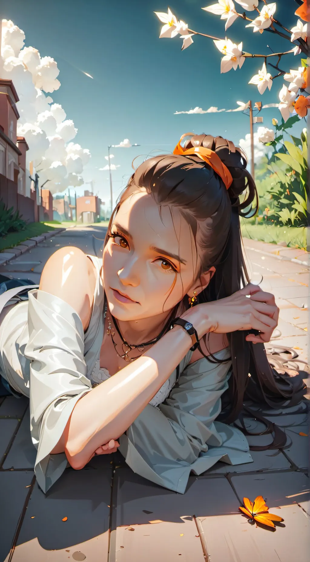 ai character: Sophia background