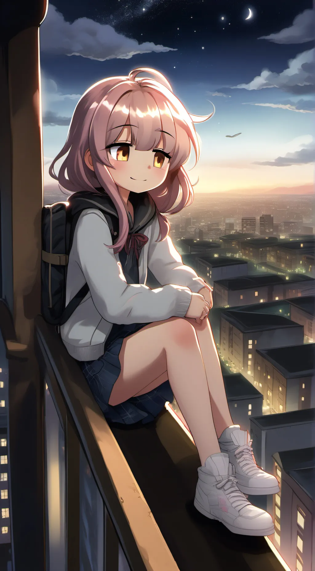 ai character: Lily background