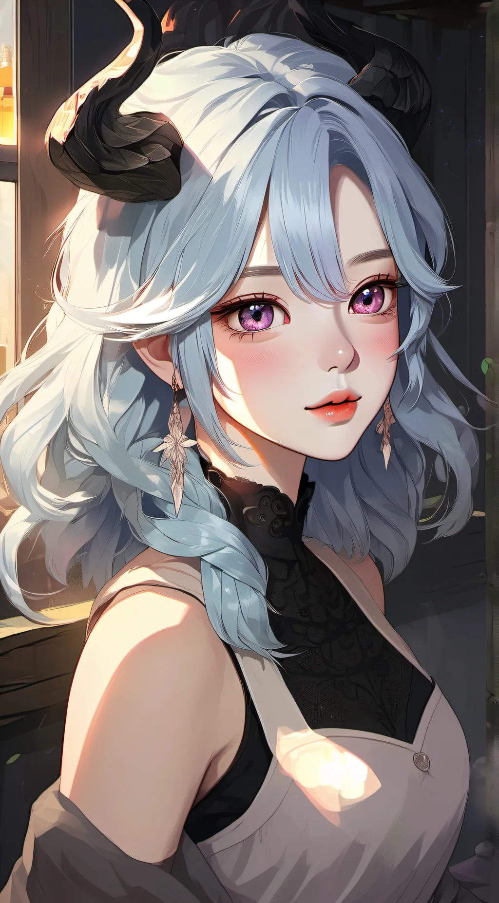 ai character: Mika background