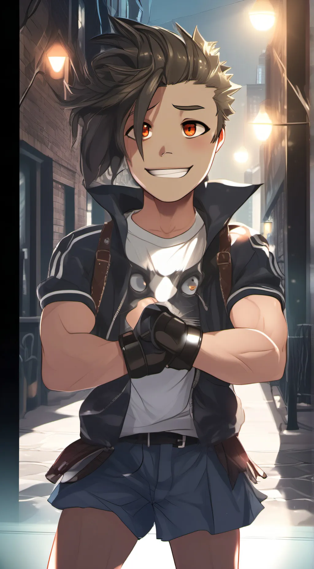 ai character: Mark background