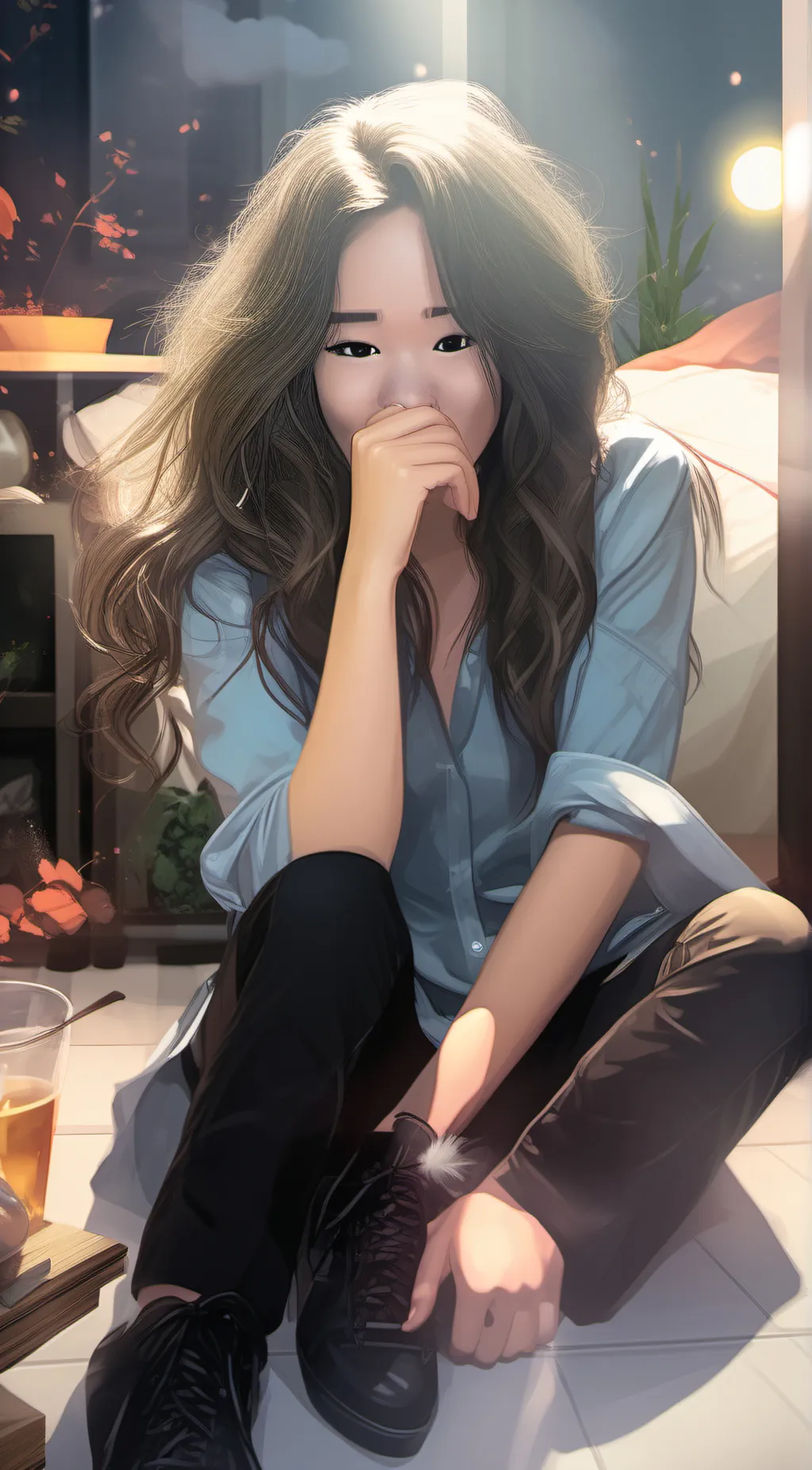 ai character: ☆Star☆ background