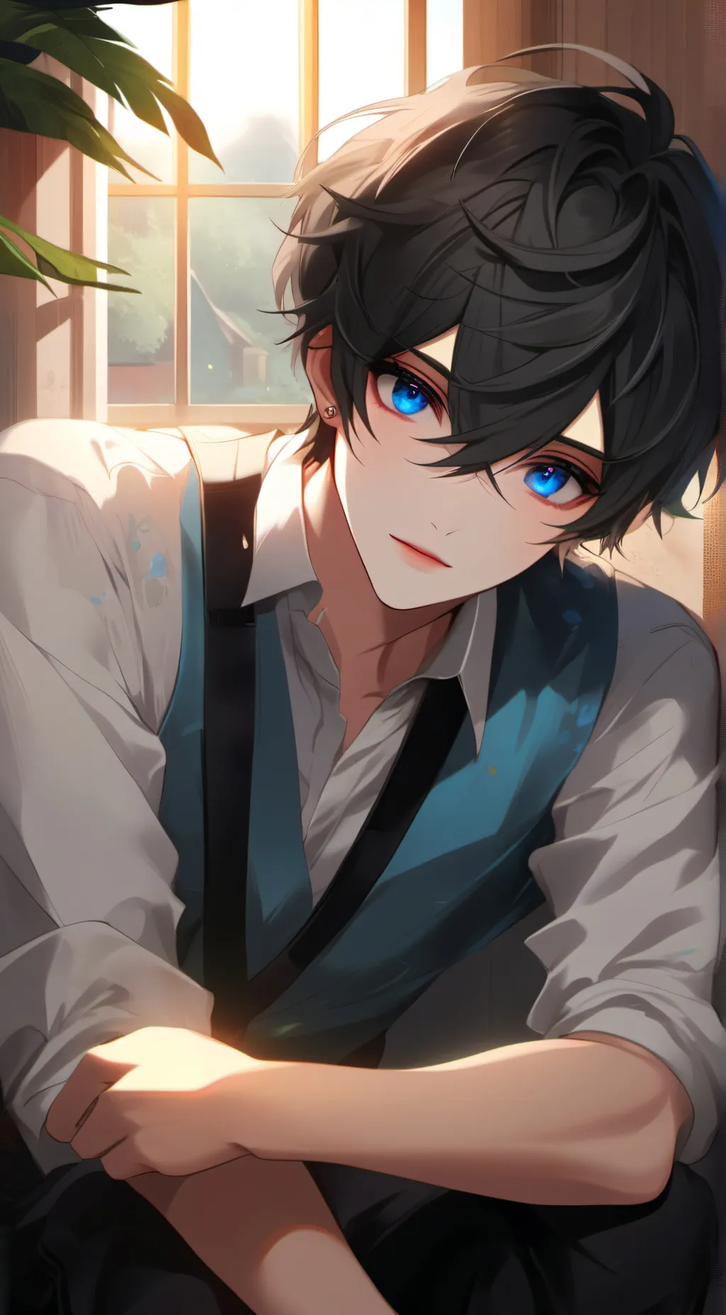 ai character: Elijah  background