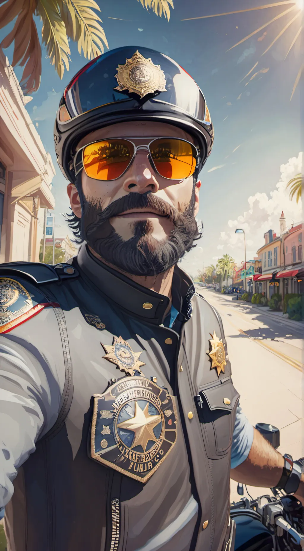 ai character: Cvt4heros  background