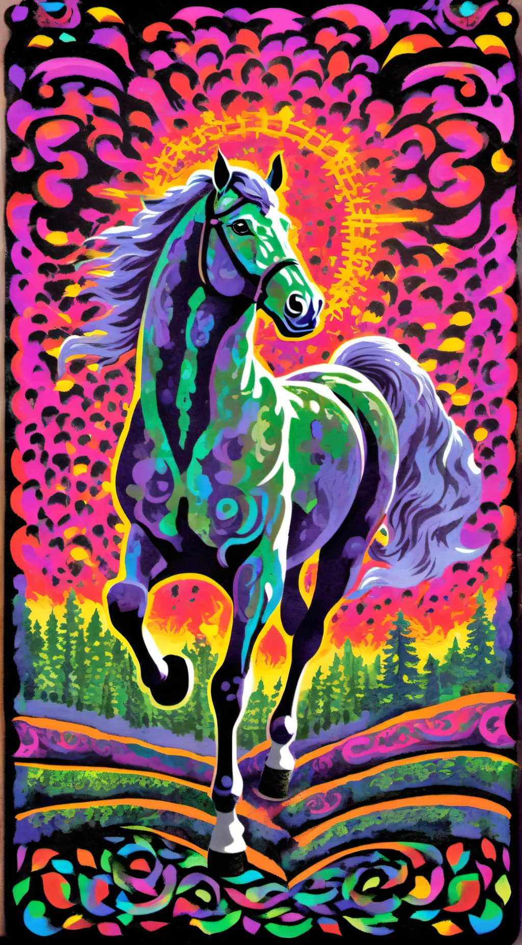 ai character: Stallion Incubus background